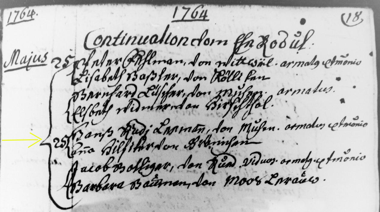 Lottenberg Quarry Disputes in 1797-1802