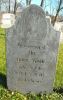 Headstone for Abiel Wood
