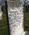 Headstone in Mazeppa (East) Cemetery