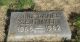 Headstone for Anna Davies Zentmyer
