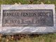 Headstone of Ernest Fenton Scott