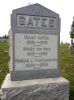 Headstone for Isaac Gates