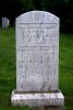 Headstone for John Hobart and his wives Abigail and Irene Phelps 