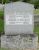 Headstone for Milton and Emma Bone Zentmeyer