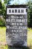 Headstone for Sarah Hobart