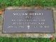 Headstone for William Hobart