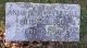 Headstone for Clara Anna Zentmeyer Gill