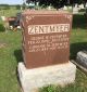 Headstone for George and Carolyn Luton Zentmeyer
