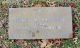 Headstone for Harry Russell Brutche Jr.