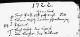 Baptismal record for Johannes Piat