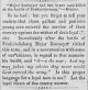 Newspaper Item From 1863