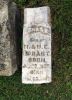 Headstone for Jonas M. Hobart