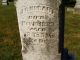 Headstone for Joshua Chase Hobart