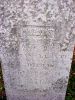 Headstone for Mary Farwell LeGate