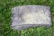 Headstone for Mary Kinch Waring