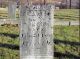 Headstone for Mary Reeder Reger