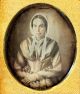 A daguerreotype of Mercy Clossen Wood