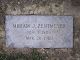 Headstone for Miriam Boyer Zentmeyer