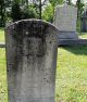 Headstone for Nancy Martin Reger