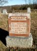 Headstone for Sidney and Elizabeth Picken Hobart