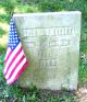 Headstone for Solomon Hobart