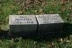 Headstones for John Zentmyer and his wife Margaret Gates Zentmyer